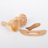 Houten Maderotherapie Set | 4-delig
