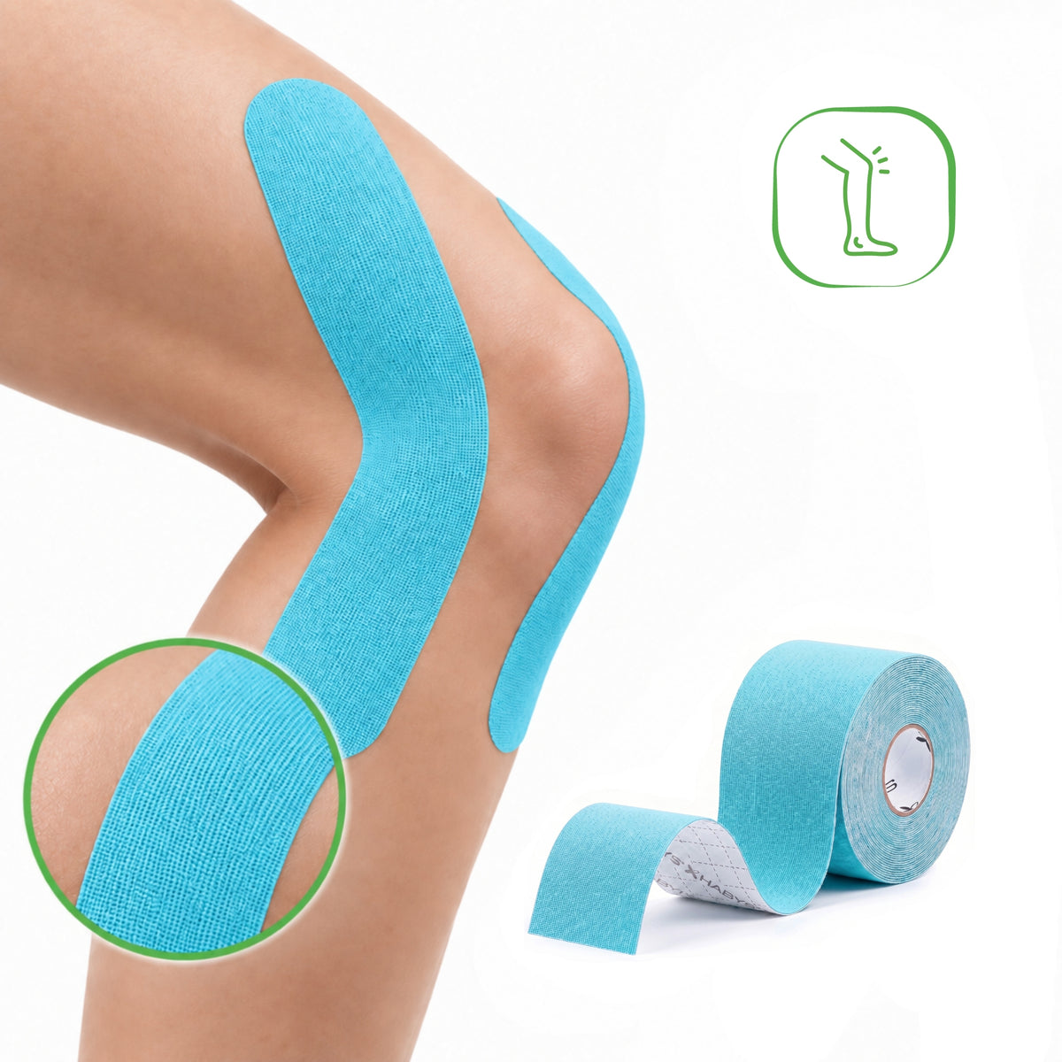 Habys Kinesiologie Tape Standard | elastisches Tape | 5cm × 5m