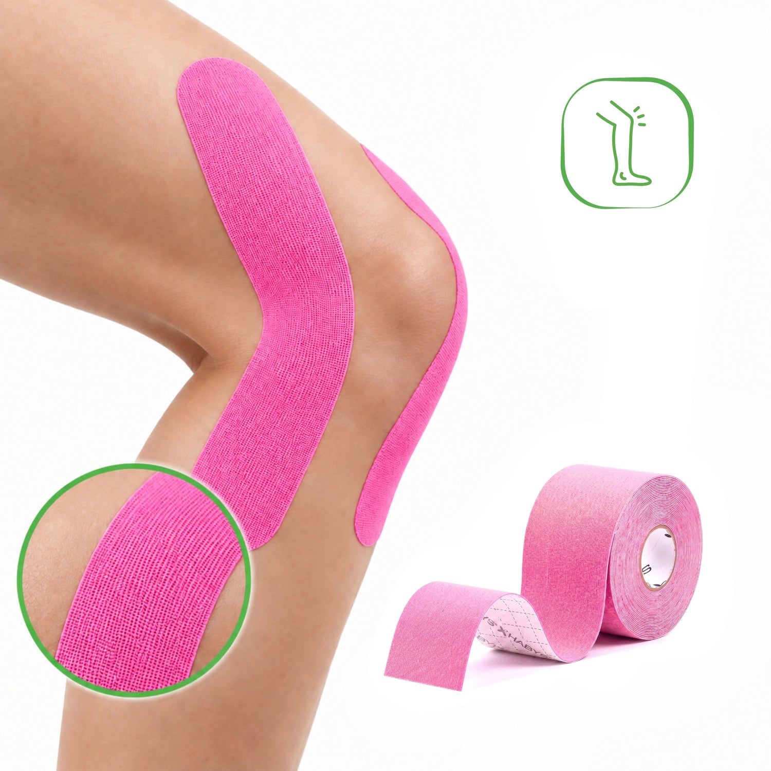 Habys Kinesiologie Tape Strong | elastisches Tape | 5cm × 5m