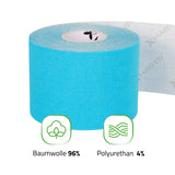 Habys Kinesiologie Tape Gesicht | elastisches Tape | 5cm × 5m |  Face