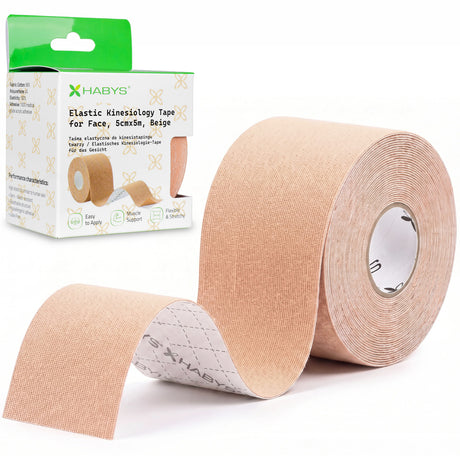 Habys kinesiologie tape gezicht | elastische tape | 5cm × 5m | Face