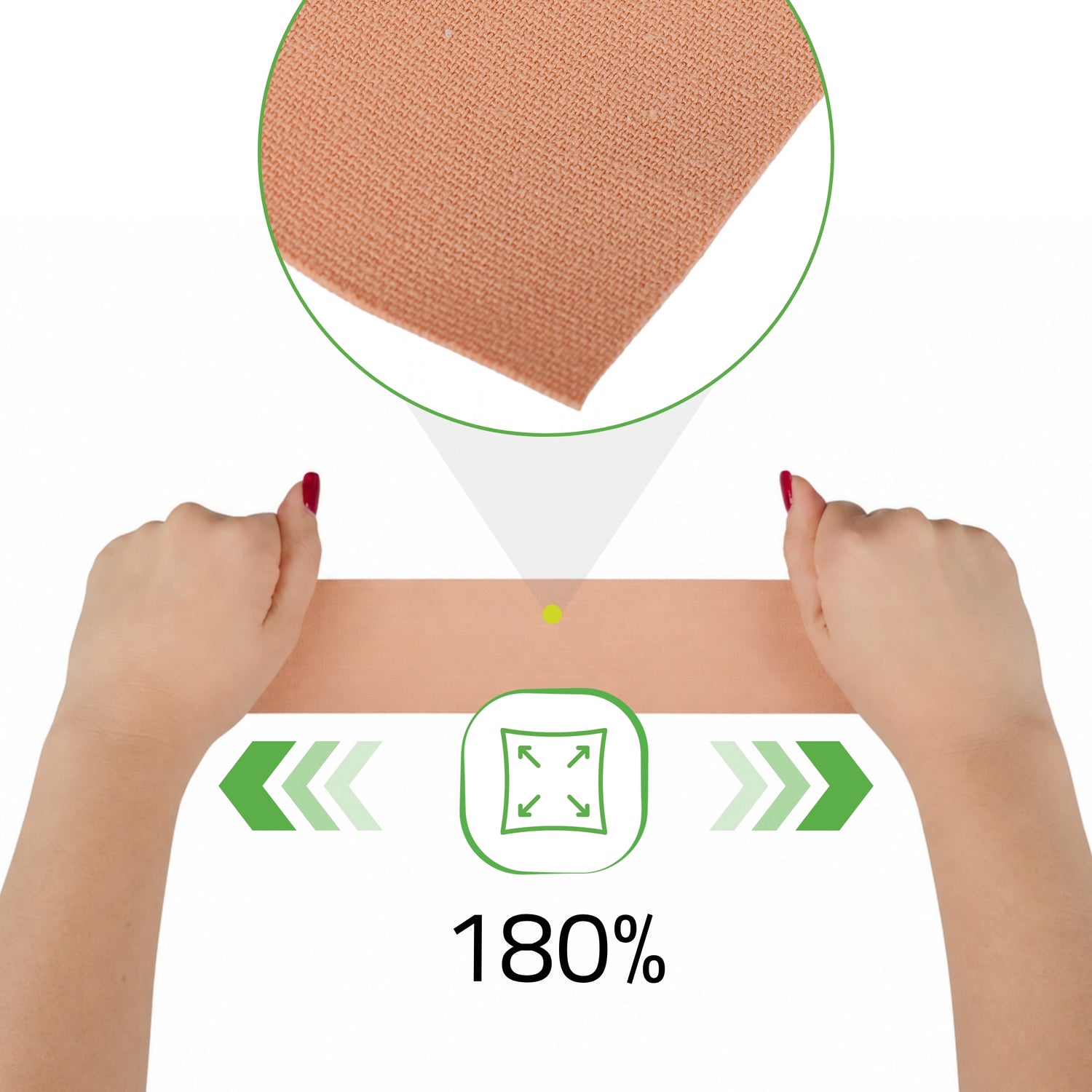 Habys Kinesiologie Tape Gesicht | elastisches Tape | 5cm × 5m |  Face