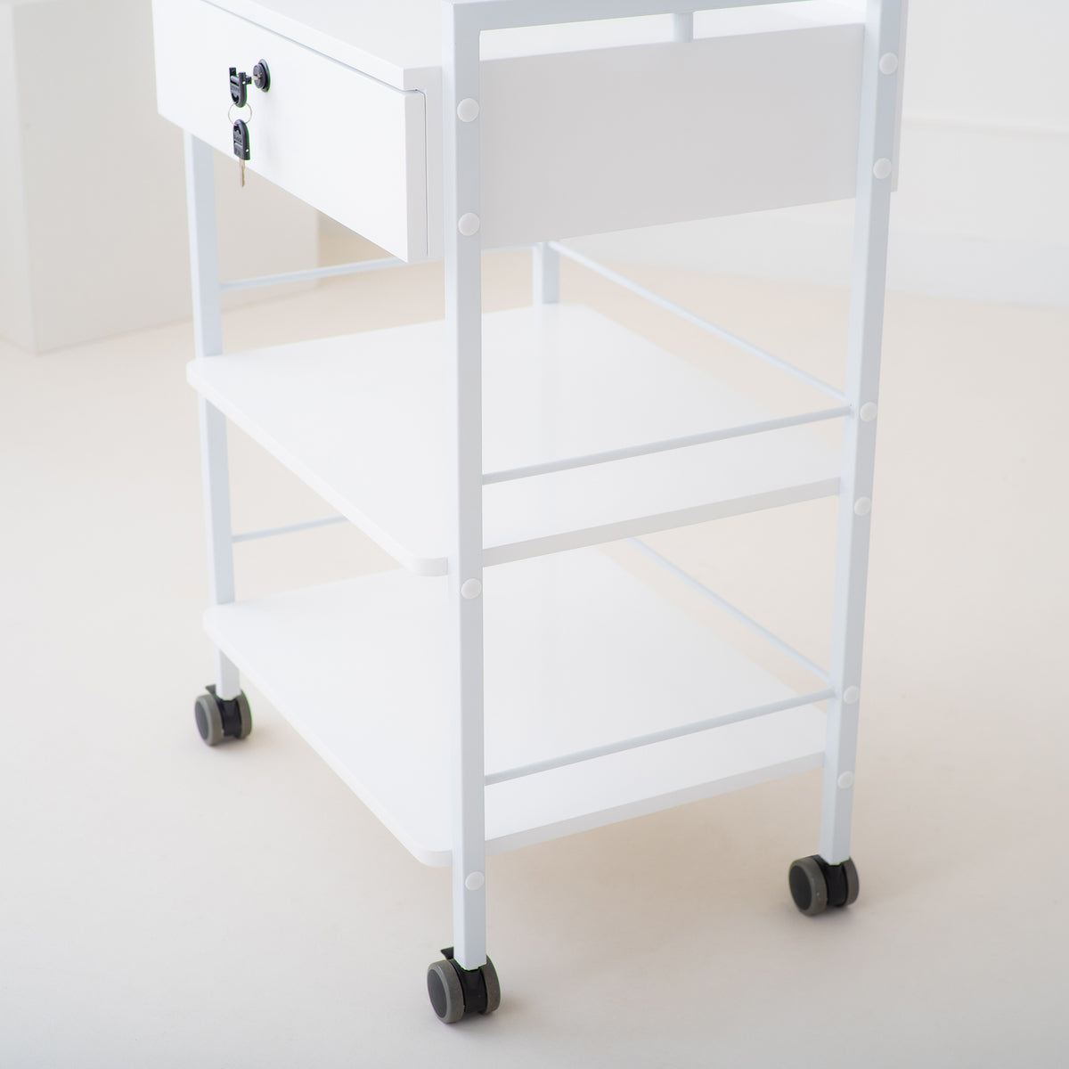 Habys Kosmetikwagen Sora | Weiß