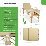 Massageliege Klappbar Bianca | Kosmetikliege