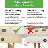 Massageliege Klappbar Bianca | Kosmetikliege