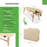 Massageliege Klappbar Lira | 59 cm