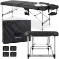 Massagetafel Inklapbaar Nadia | Cosmetische Massagetafel | Zwart 70 cm