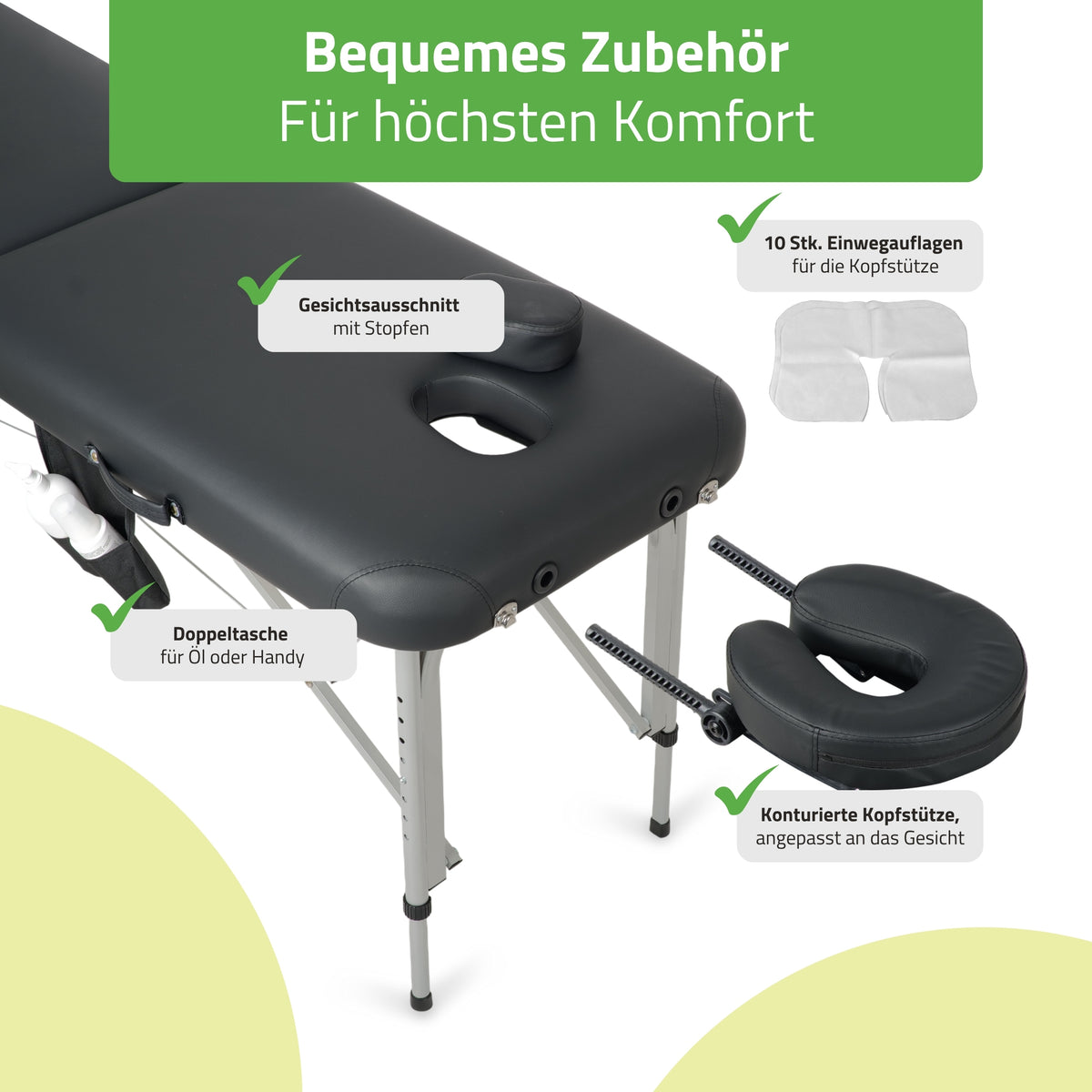 Massagetafel Inklapbaar Vera | Cosmetische Tafel