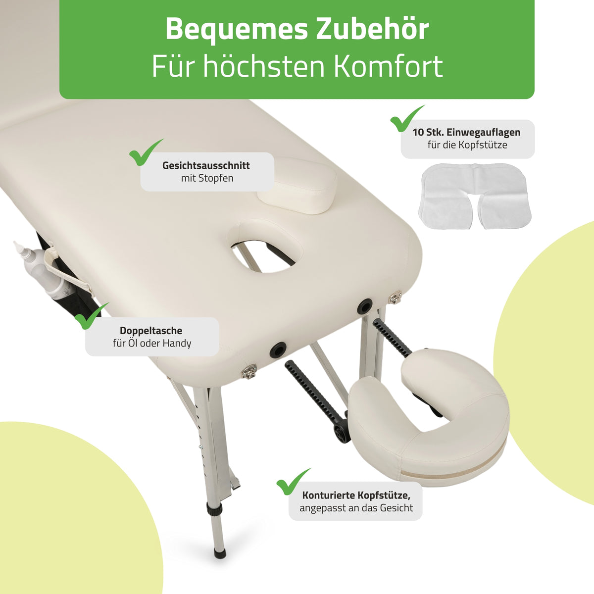 Massagetafel Inklapbaar Vera | Cosmetische Tafel