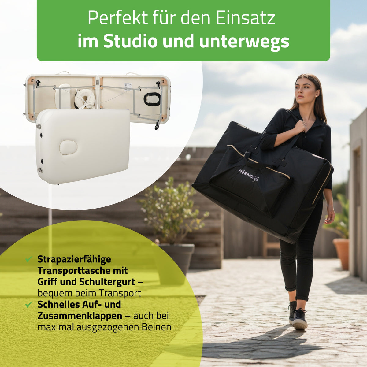 Massagetafel Inklapbaar Vera | Cosmetische Tafel