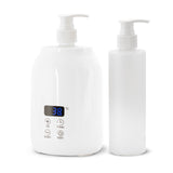 Habys Massageöl-Erwärmer | mit zwei 250 ml Flaschen | Weiß