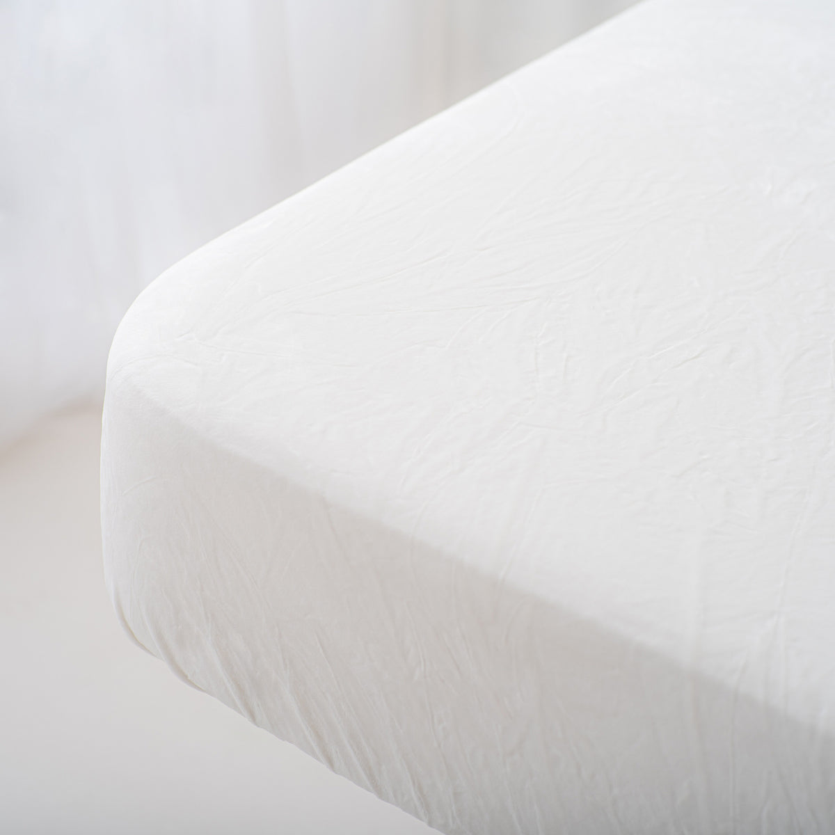 Velours Bezug für Kosmetikliege Prestia | Weiß