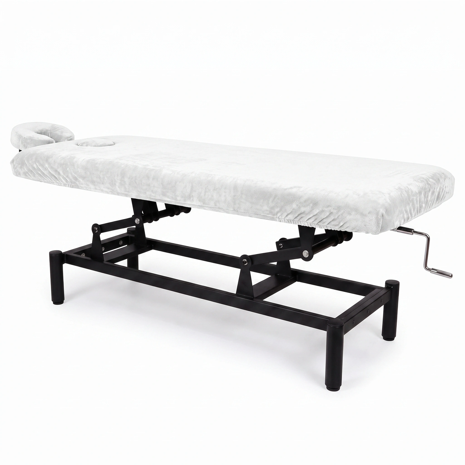 Velours Bezug für Massageliege Vigo 1 | Weiß