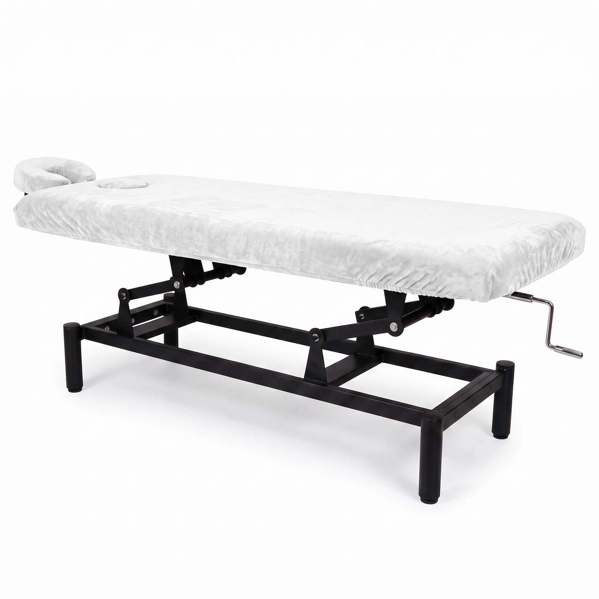 Velours Bezug für Massageliege Vigo 1 | Weiß