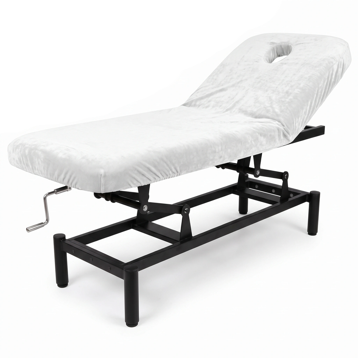 Velours Bezug für Massageliege Vigo 2 | Weiß