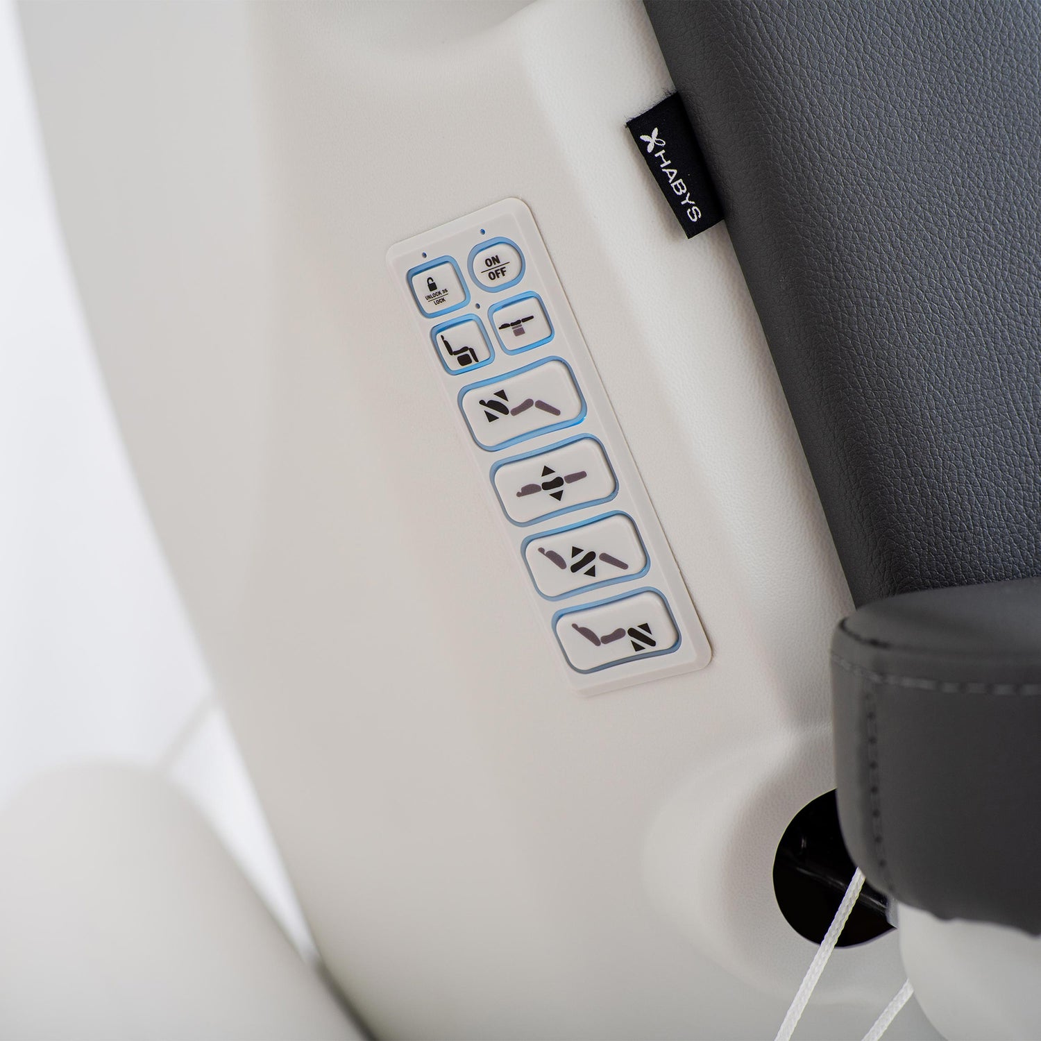 Habys Elektrische Premium-Kosmetikliege Evia Pro | 4 Motoren, 45°-Rotation | 3 Jahre Garantie