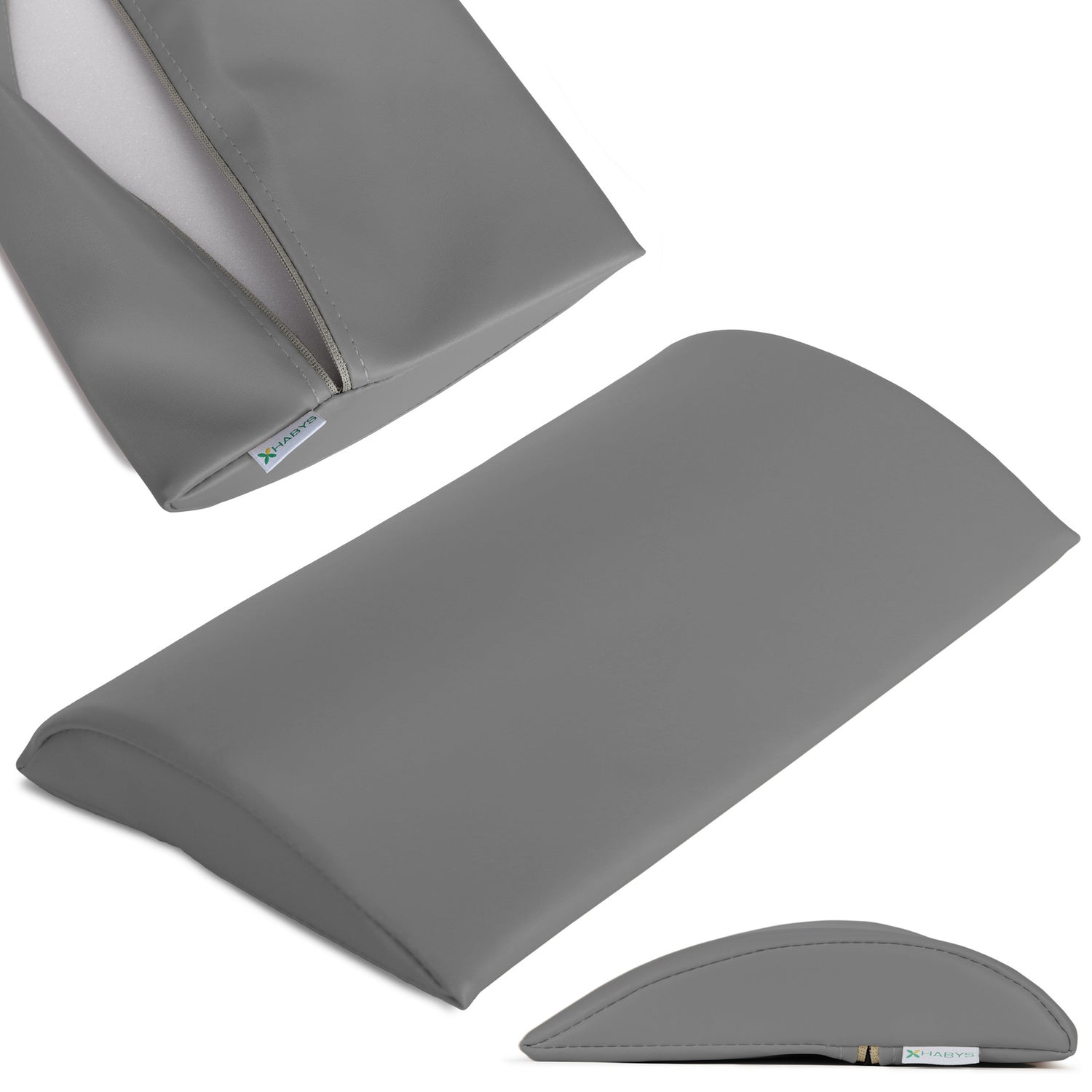 Lenden-Halbrolle für Massage | 40x25x5 | Polsterung Touch Core