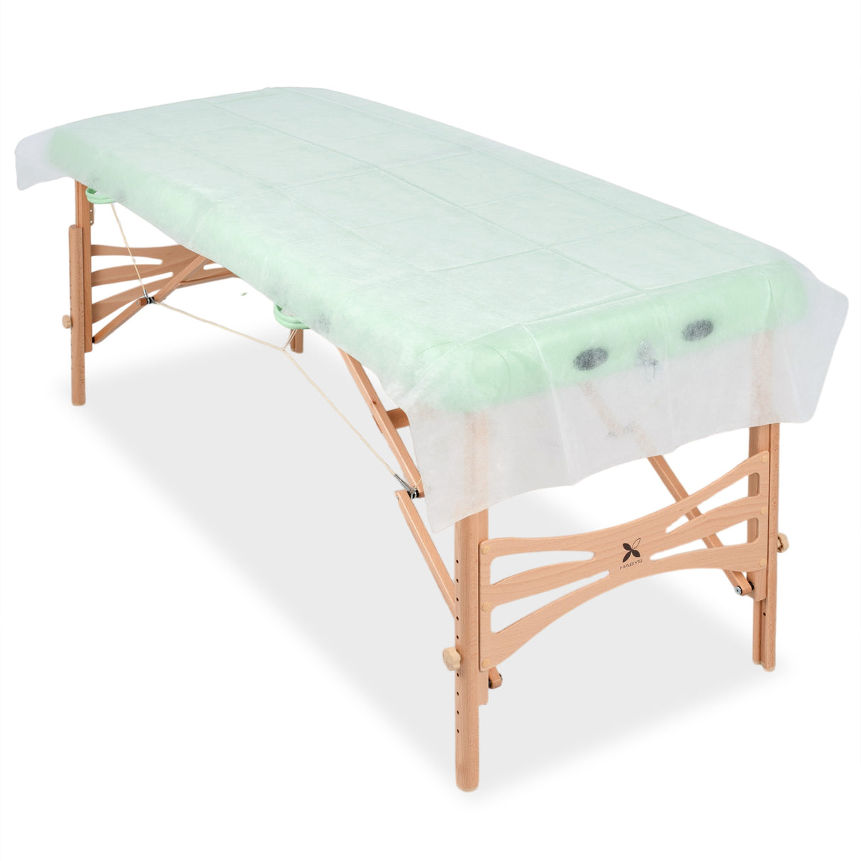 Vlies Einwegauflagen geschnitten | 220x90 cm | 10 Stück | Weiß