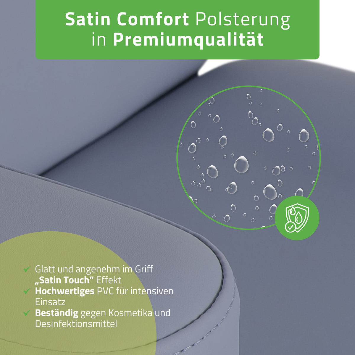 Behandelstoel Elektrisch | Elara PRO 4 | Cosmetische stoel met elektrische verstelling | Bedieningsframe | 3 Motoren