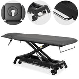 Therapieliege Elektrisch Evero Cross X4 Ergo | 4-Segmente | Steuerrahmen | Grau-Schwarz | 3 Jahre Garantie