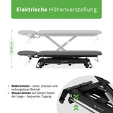 Therapieliege Elektrisch Evero Cross X4 Ergo | 4-Segmente | Steuerrahmen | Grau-Schwarz | 3 Jahre Garantie