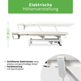 Massageliege Elektrisch Fortis 1 | 1-Segmente | Handfernbedienung | 3 Jahre Garantie