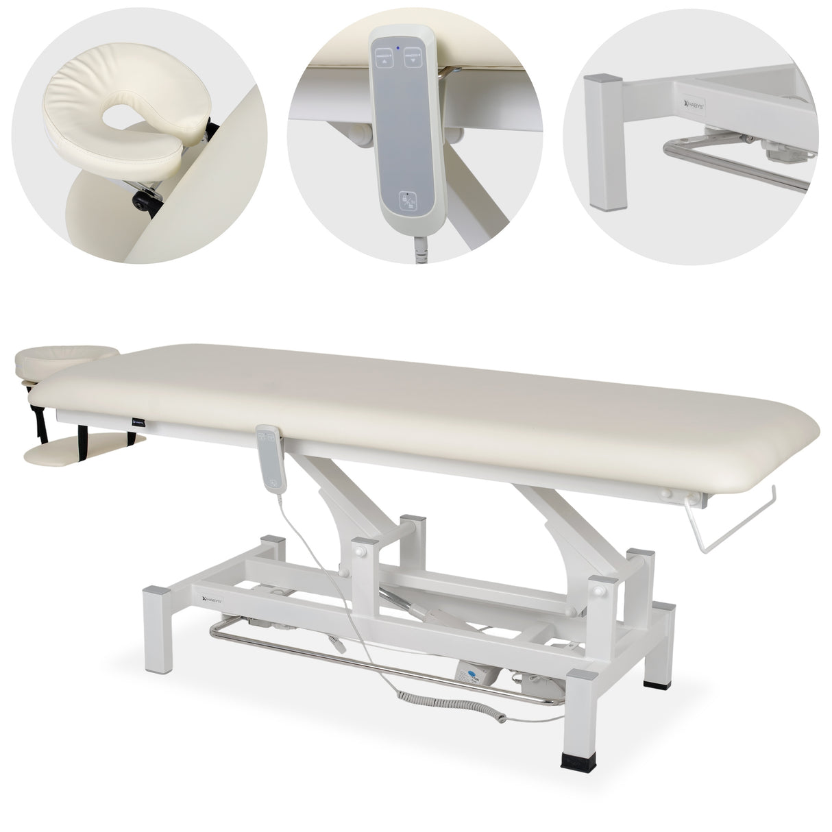 Massageliege Elektrisch Fortis 1 | 1-Segmente | Handfernbedienung Steuerrahmen | 3 Jahre Garantie