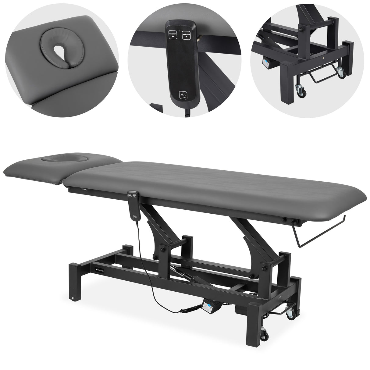 Massageliege Elektrisch Fortis 2 Ergo | 2-Segmente | Handfernbedienung | 3 Jahre Garantie