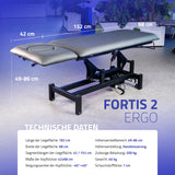 Elektrische Massagetafel Fortis 2 Ergo | 2-Segmenten