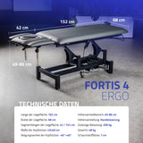 Elektrische Massagetafel Fortis 4 Ergo | 4-Segmenten