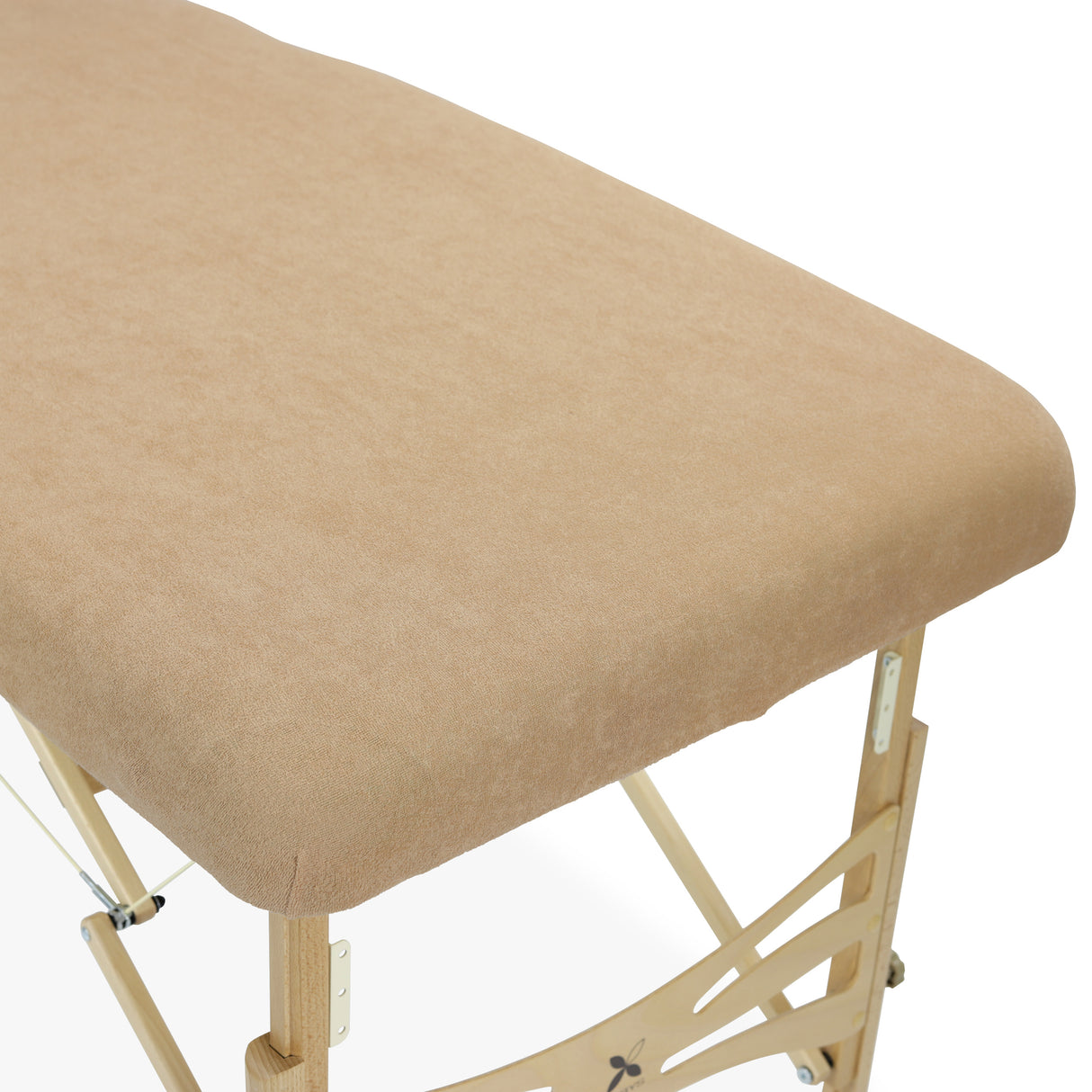 Frottee Bezug für Massageliegen Beige