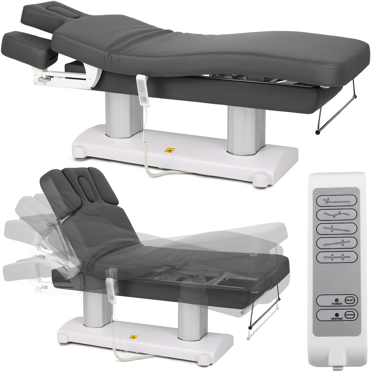 Massageliege Elektrisch mit Heizung Gemini Flex