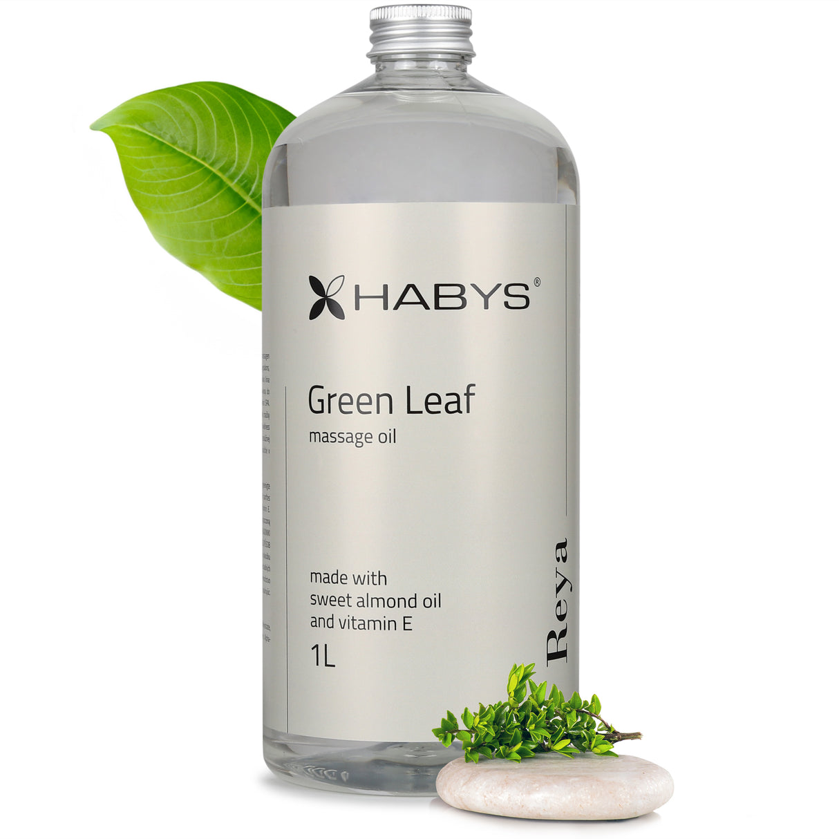 Massageöl Reya Green Leaf Habys