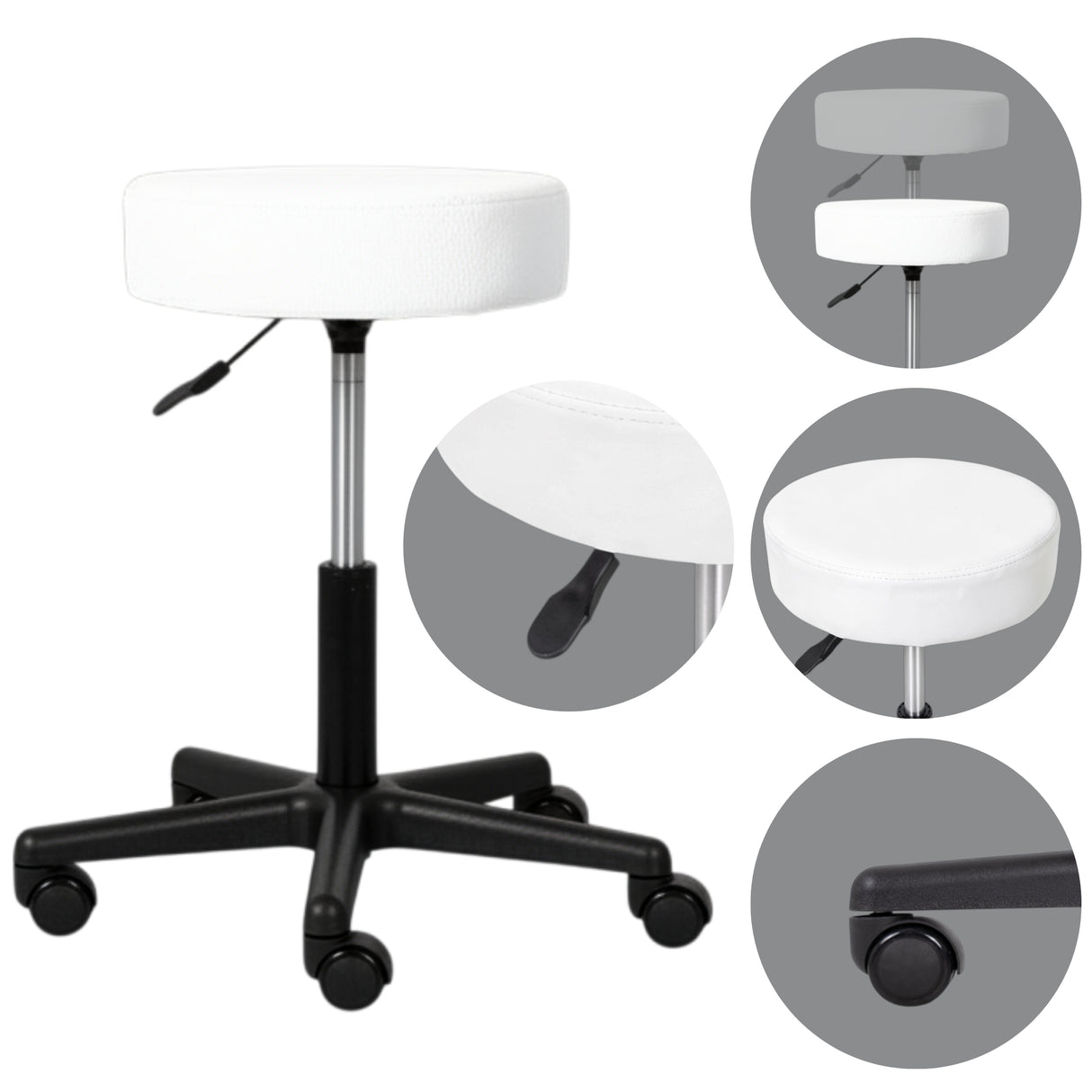 Rollhocker Timo | Kosmetikhocker
