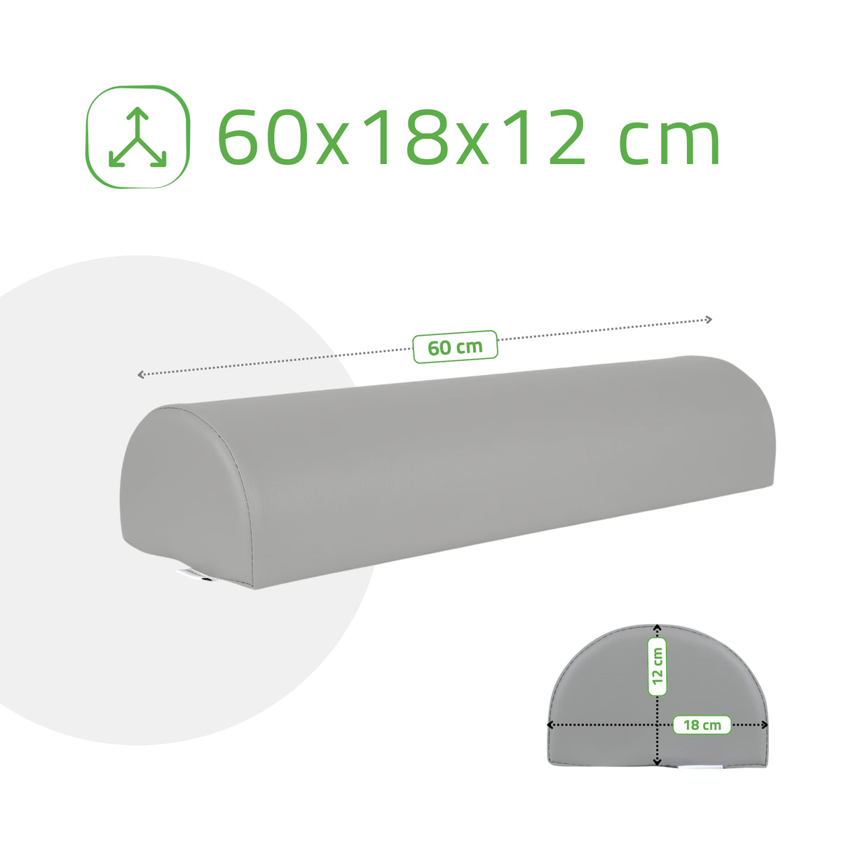 Halbrolle 60x18x12 | Comfy Base