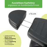 Kosmetikliege Elektrisch | Leo PRO 4 | Kosmetiksessel mit elektrischer Verstellung | Handfernbedienung