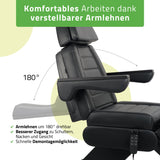 Kosmetikliege Elektrisch | Leo PRO 4 | Kosmetiksessel mit elektrischer Verstellung | Handfernbedienung