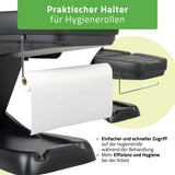 Kosmetikliege Elektrisch | Leo PRO 4 | Kosmetiksessel mit elektrischer Verstellung | Handfernbedienung