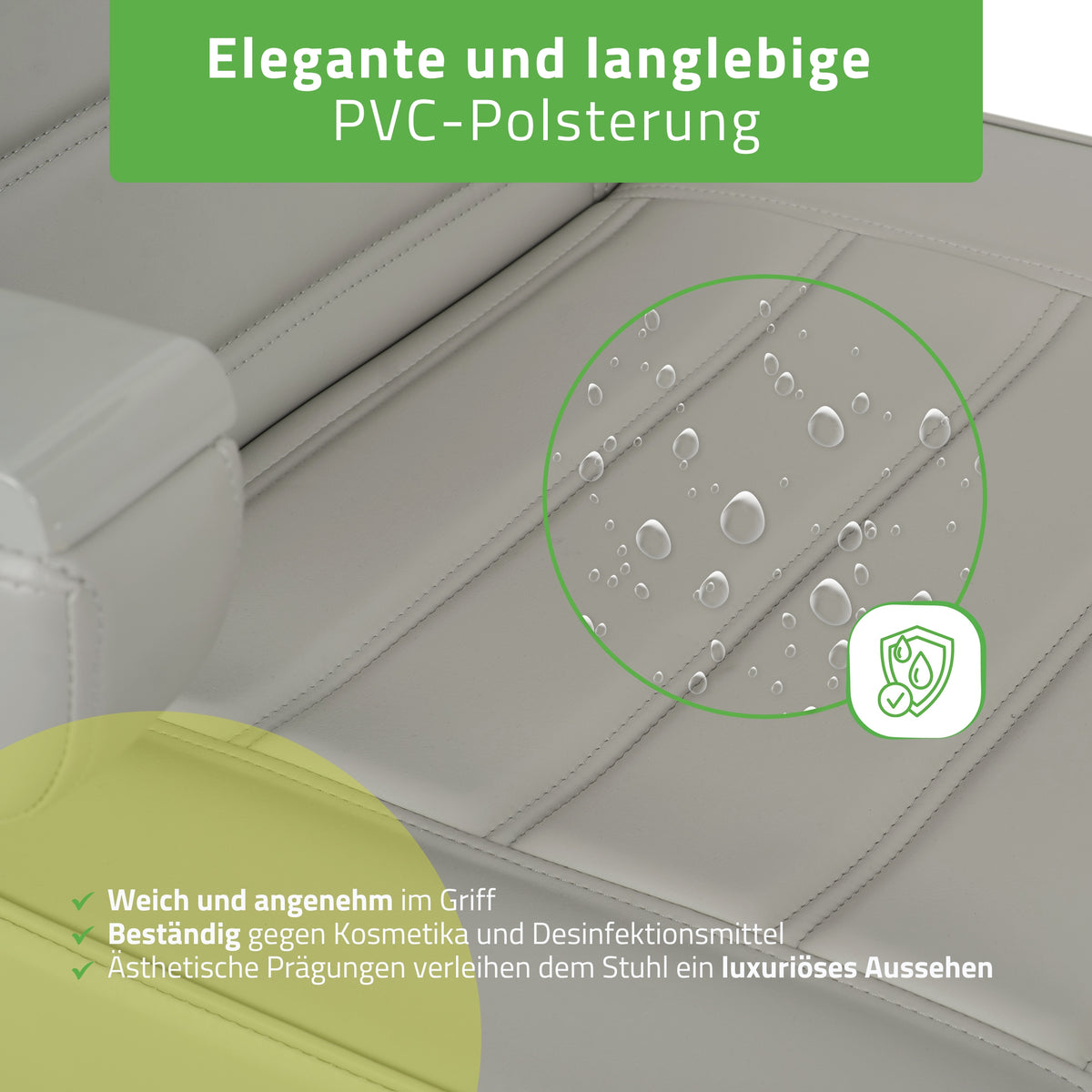 Behandelstoel Elektrisch | Leo PRO 4 | Cosmetische stoel met elektrische verstelling | Handbediening