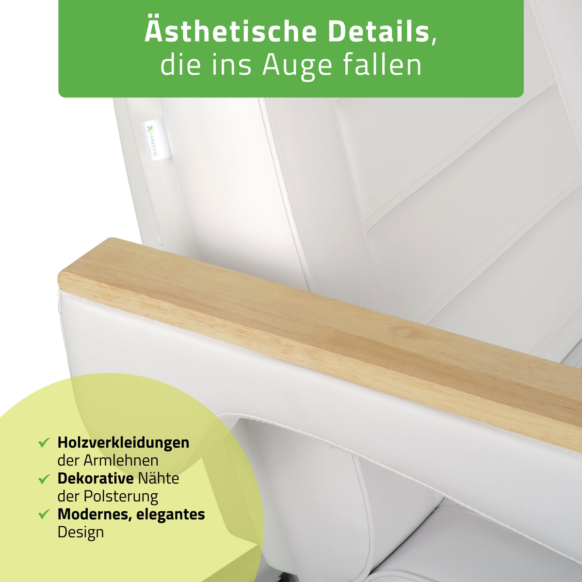 Behandelstoel Elektrisch | Leo PRO 4 | Cosmetische stoel met elektrische verstelling | Handbediening