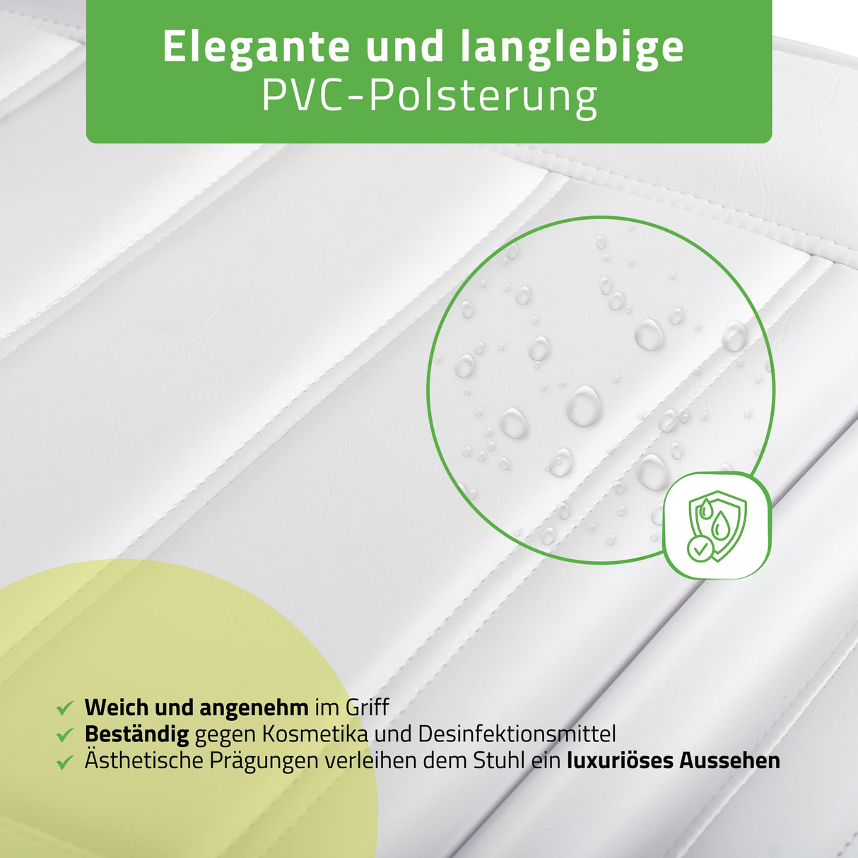 Kosmetikliege Elektrisch | Leo PRO 4 | Kosmetiksessel mit elektrischer Verstellung | Handfernbedienung