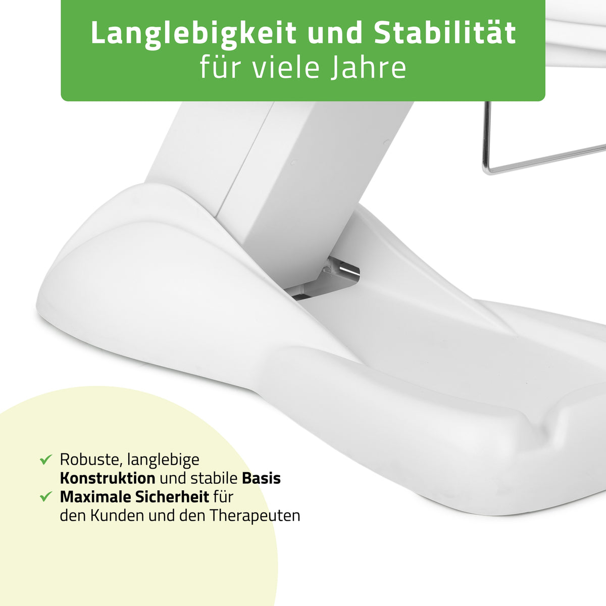 Behandelstoel Elektrisch | Leo PRO 4 | Cosmetische stoel met elektrische verstelling | Handbediening