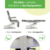 Kosmetikliege Elektrisch | Luxoria PRO 5 | Kosmetiksessel mit elektrischer Verstellung