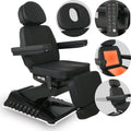 Behandelstoel Elektrisch | Luxoria PRO 5 | Cosmetische tafel met elektrische verstelling | Zwart | 3 Jaar Garantie