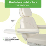 Kosmetikliege Elektrisch | Luxoria PRO 5 | Kosmetiksessel mit elektrischer Verstellung
