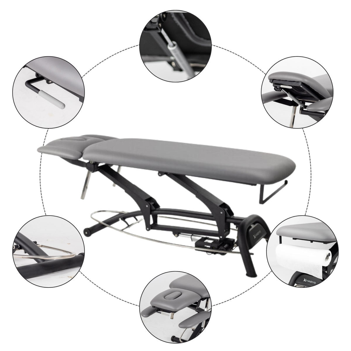 Massageliege Elektrisch Agila 4 4-Segmente | Steuerrahmen