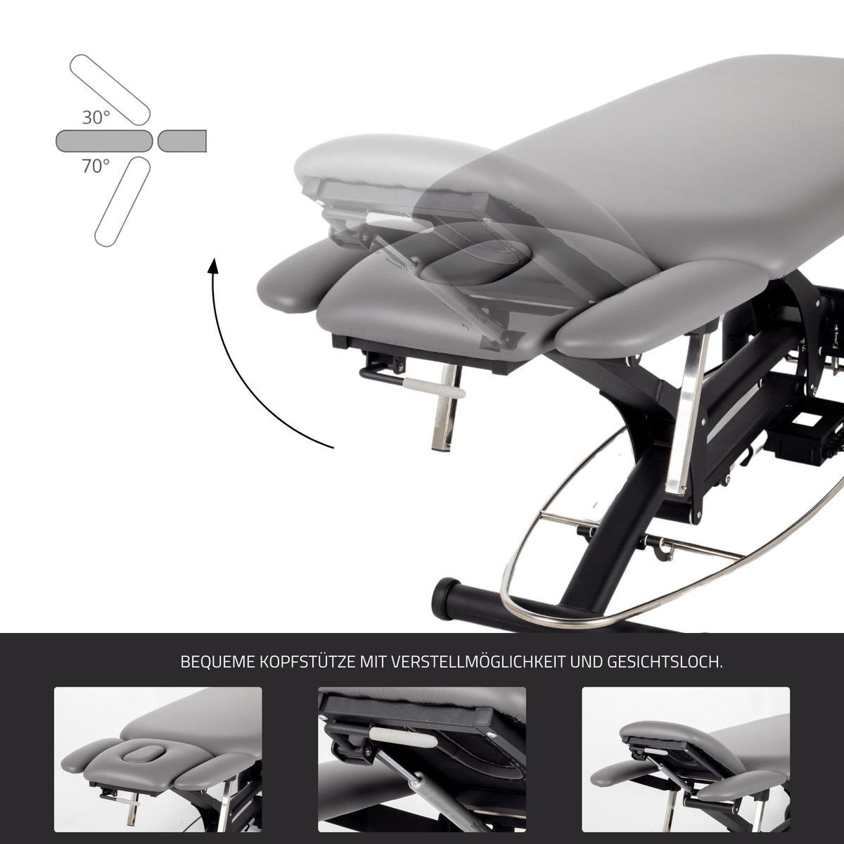Massageliege Elektrisch Agila 4 4-Segmente | Steuerrahmen