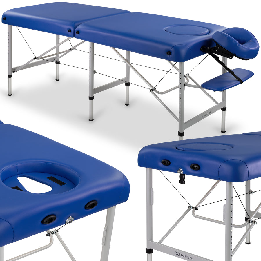 Massageliege Klappbar Medmal | Gesichtsaussparung | Kosmetikliege