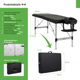 Massagetafel Inklapbaar Nina | Cosmetische Massagetafel Tattoo Tafel