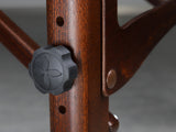Massageliege Klappbar Panda (gebeizte Buche) | Kosmetikliege | 70 cm | Beige